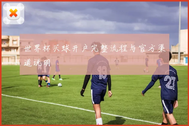 世界杯买球开户完整流程与官方渠道说明